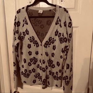 Cabi button down sweater size large